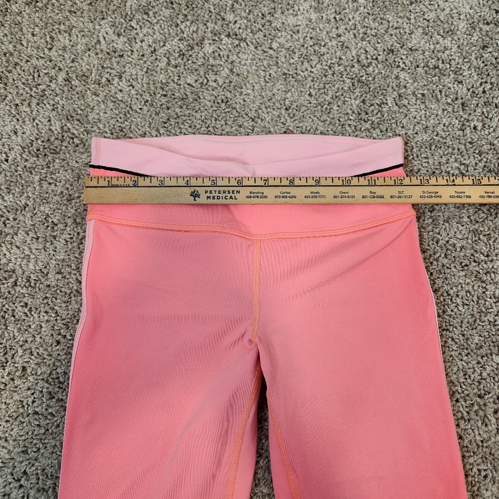 Lululemon Run Pace Tight Pop Orange / Bleached Coral Size 4 - Picture 6 of 9